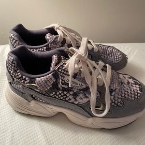 Adidas Falcon Snakeskin Shoes